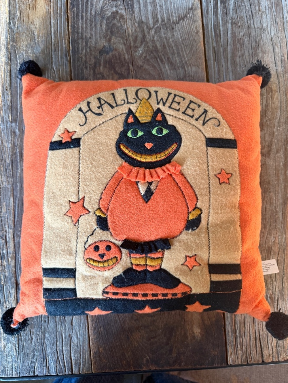 Halloween decorative throw pillow